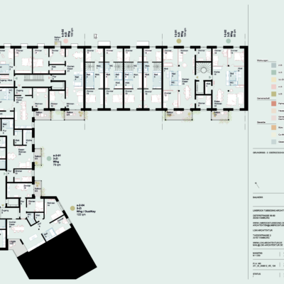 Grundriss 2. Obergeschoss (Entwurfsstand Dezember 2024)