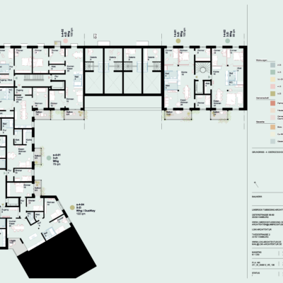 Grundriss 4. Obergeschoss (Entwurfsstand Dezember 2024)